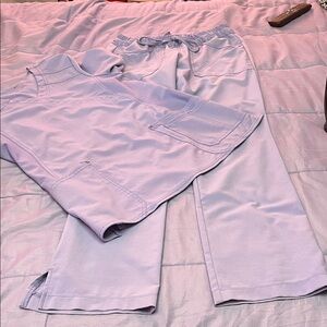 Iflex Light blue Scrub Set